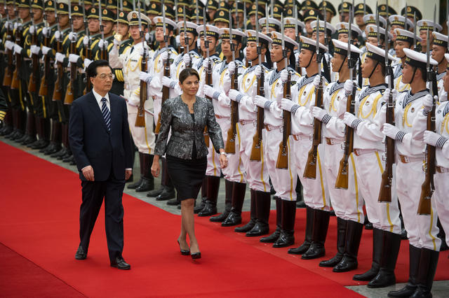 President Laura Chinchilla in China