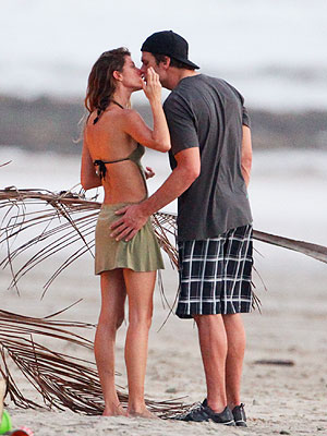 Tom Brady and Giselle Bundchen visiting their home in Costa Rica