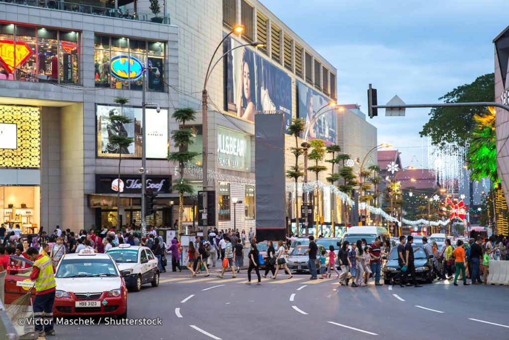 Downtown of Kuala Lumpur, Malaysia