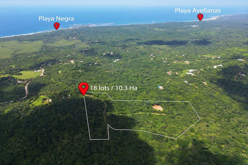 Prime Development Opportunity ~ 18 Lots on 10.3 Hectares in Playa Negra