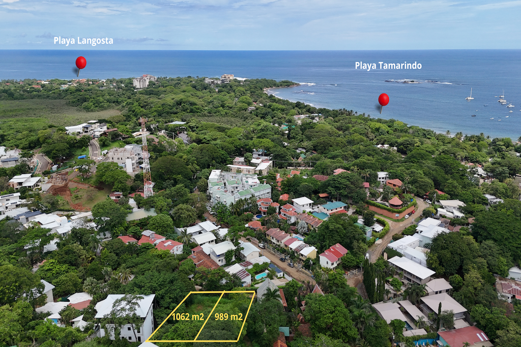 Tamarindo Village Prime Land with Ocean Views
