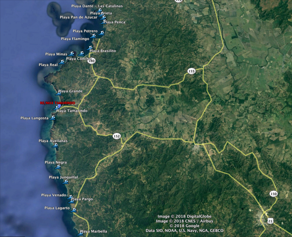 Costa Rica Maps Image 1