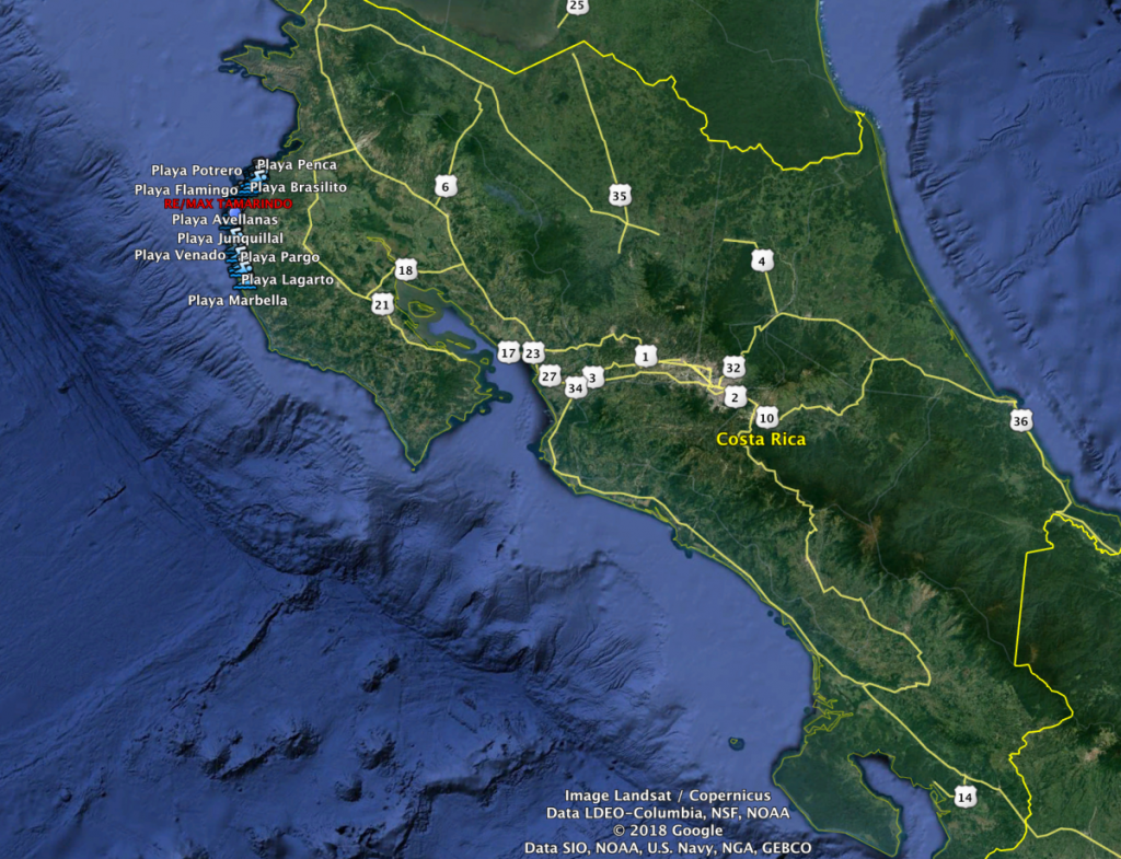 Costa Rica Maps Image 2