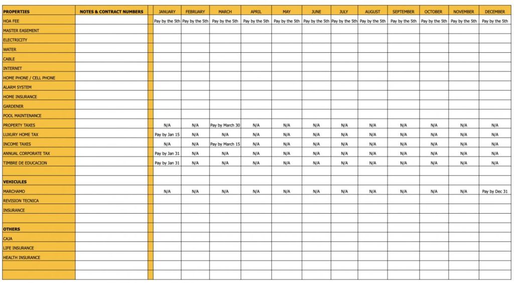 Payment Schedule Image 1